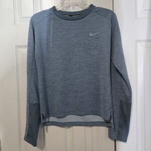 Nike Running Green Long Sleeve Shirt XS